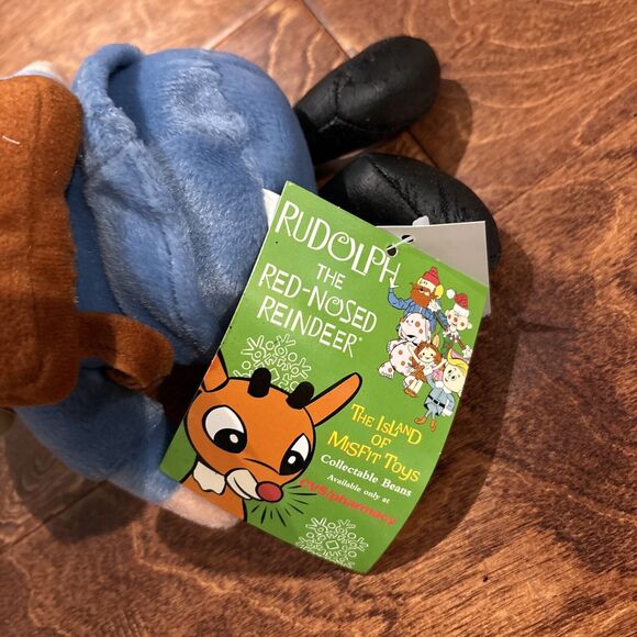 CVS Stuffins YUKON CORNELIUS Rudolph Island of Misfit Toys Plush 1998 with Tags - Picture 5 of 10